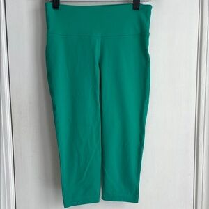 90 Degree By Reflex Green Cropped Leggings XS